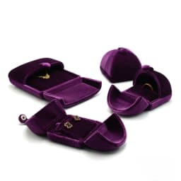 Wedding Ring Box Magnetic Closure Luxury Pair Ring Box for Earrings Necklaces Holder Bracelets Bangles