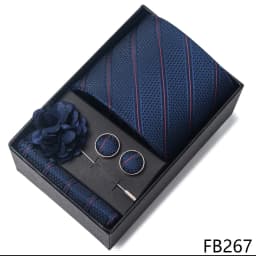 New Designer Blue Red Green Paisley Ties For Men Wedding Party Neck Tie Luxury Tie Pocket Square Cufllink Brooch Set