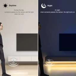USB 5V LED Strip Light Waterproof SMD2835 With Sensitive PIR Motion Sensor Delay Time Adjustable For Kitchen Bedroom Corridor