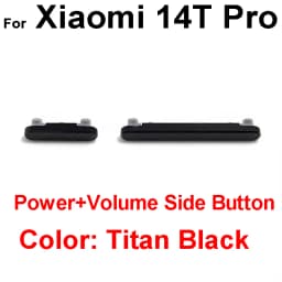 For Xiaomi 14 14T Pro Ultra On Off Power Volume Side Button Power Control Side Button Switch Replacement Repair Parts