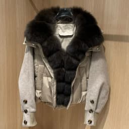 OFTBUY New Winter Warm Cropped Natural Fur Down Cclothing Women Short Duck Down Jacket Real Fox Fur Collar Puffer Coat Female
