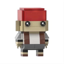 Bricklink MOC Game Fantasyed Action Figures Zack Fair Tifa Aerith Cloud Mog Bricks Sets Building Blocks Kid Toys Christmas Gift