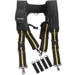 Tool Belt Suspenders Construction Bag Suspenders Padded Work belt Suspenders for Carpenter/Electrician/Roofing/Farmer work
