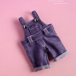 Jeans Doll Skirt Overalls Handmade DIY Bear Doll Overalls Multi-color Clothing Plush Toys For 15cm Cotton Doll Accessories