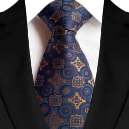 Luxury 8CM Mens Necktie Brown Blue Color Dot Stripes Solid Tie For Man Groom Jacquard Woven Neck Tie For Business Wedding Party