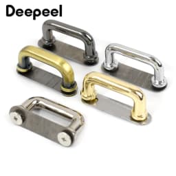 5/10/20Pcs 21mm Metal D-ring Buckles Arch Bridge with Screws Clasp Bag Handle Strap Connector Buckle Hardware Accessories