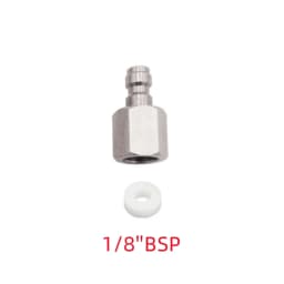 Stainless Steel 8mm Quick Disconnect Charging Hose Release Coulper Male Plug 1/8“BSPP / 1/8”NPT / M10*1.0 Threads