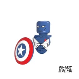 Avengers: Samurai, Angel, Crocodile, Mutant, Red Arrow Hero, Ocean Youth Puzzle Toy, Desktop Handheld Toy