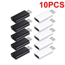 USB Type C Female To Micro USB Male Adapter Type-C Micro USB Charger Convert Connector for Xiaomi Redmi Huawei Phone Converter