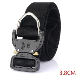 TUSHI 1.7 inch Army Tactical Belt Quick Release Military Airsoft Training Molle Heavy Duty Outdoor Shooting Hiking Hunting Belt