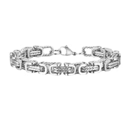 Never fade stainless steel link chain bracelet