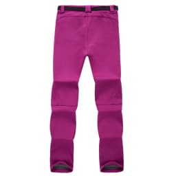 Women's Winter Thick Fleece Warm Pants Outdoor Softshell Sport Long Trousers Hiking Trekking Ski Waterproof Pants Plus Size 3XL