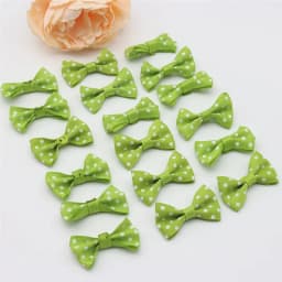 50/100pcs Size 2cmx3.5cm mini polka dot bow waist bow tie clothing diy accessories jewelry small bow tie headwear accessories