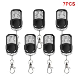 Universal 4 Buttons Garage Door Opener Remote Control 433MHZ Clone Fixed Learning Rolling Code Duplicator Garage