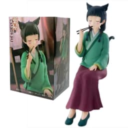 The Apothecary Diaries Maomao Figure - 4 Kinds Pose Anime Statue, Collectible Desktop Display Model with Base, Official Gift