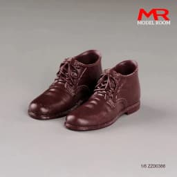 1/6 Male Leather Shoes Model Black Brown High Upper Boots Fit 12" Detachable Feet Action Figure Body Doll