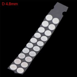 20PCS Stainless Steel In-Ear Earphone Filter Dust Net Earbuds With Glue