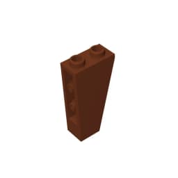 Gobricks GDS-864 Slope, Inverted 75 2 x 1 x 3 compatible with lego 2449 children's DIY Educational Building Blocks Technical