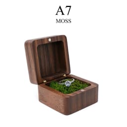 Luxury Wood Jewelry Box Wedding Ring Box Earring Rings Box Jewelry Organizer Box Jewelry Gift Packaging Box Bracelet Package