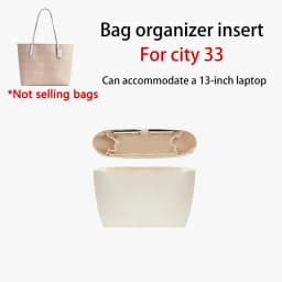 Bag Organizer Insert For City 33 Durable Nylon Storage Bag Shoulder Strap Laptop Bag Support Bag Accessories