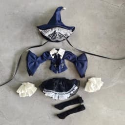 1/6 Doll's Clothes Fit To Azone Blyth Ob22 Ob24 Doll Magic Hat Witch Dress Toys Dress Up Play House Doll Accessories, No Doll