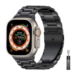 Stainless Steel Titanium Alloy Strap For Apple Watch Band Ultra 4 349mm 44mm 45mm 46mm 41mm Bracelet iwatch Series 8/9/10/11/12