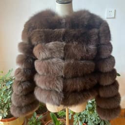 WEFURLENA 2026 New Real Fur Coat Winter Jacket Women natural large wool fox fur coat Street warm long sleeve detachable vest