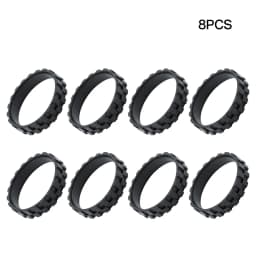 Tires Skin Parts For IRobot Roomba I7 E5 E6 500 600 700 800 900 Series Robot Vacuum Anti-Slip Rubber Wheel Spare Accessories