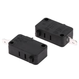 {PH}5PCS KW1-103 Microwave Oven Door Switch Fit For Microwave Washing Machine Rice Cooker 16A 250V 2 Pins.