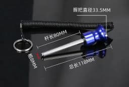 8MM/10MM Gym Equipment Weight Stack Pin Weight Pin Magnetic Weight Stack Pin with Pull Rope Strength Practical WeightStack Pin