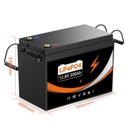 280AH Ebike 48V 40AH Battery Rechargeable Lithium Ion Batteri Phosphate Cell 12V 24V 48V Solar Cell Suitable for Boat Golf Cart
