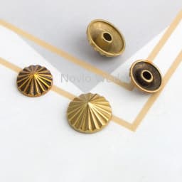 10-50-200pcs 2 colors 10mm 12mm Bracelet Rivets Cap Stud Leather Craft Wallet Bag Hat Shoe Jeans Chocker Trims Jewelry Studs