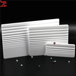 Diamond Bare Stone Gemstone Grading V-Groove Color Treasure Display Panel Viewing Board Naked Diamond Size Compariso Stone Panel