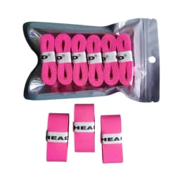 head 6pcs Overgrip Sweat Band Absorption Sticky PU Tennis Racket Padle Grip Hand Glue Tennis Badminton Racket Grip Belt