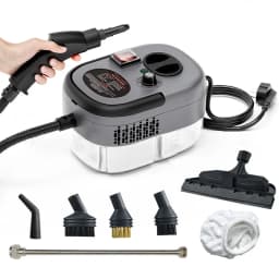 Powerful 2500W Handheld High Temp Steam Cleaner Pressurized Steam Cleaning Machine Chemical Free Sterilizer for Range Hood AC Ca