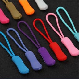 1pcs/lot Zipper Pull Rope End Fit Zippers Puller Zip Head Replacement Clip Buckle Fixer Suitcase Clothing