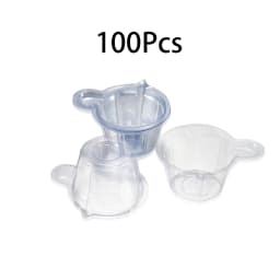 50-200Pcs 40ML Plastic Disposable Cups Dispenser Silicone Resin Mold Tool for DIY Epoxy Resin Crafts Jewelry Making Tools