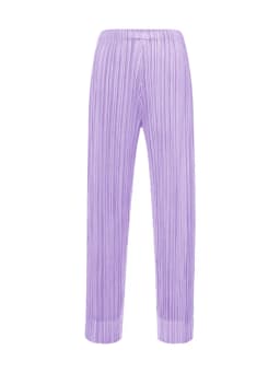 Miyake Pleated Simple Casual Ankle-Length Pants Spring Summer Autumn Pencil Pants Korean Fashion Women Basics Trousers In Stock