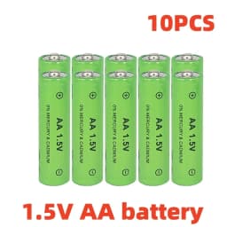 3000mAh 1.5V AA battery, suitable for remote controls, mice, computers, toy watches, etc. AA 1.5V rechargeable batteries.