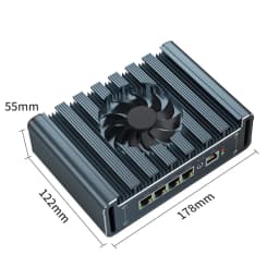 4x 2.5G LAN I226-V Firewall Mini PC Intel I7 13620H I5 1235U I3 8505 N5105 Industrial Computer PfSense OPNsense Homelab Server