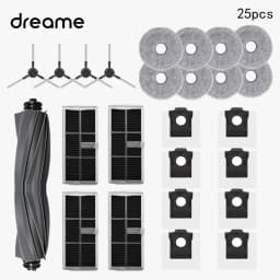 Dreame L10s Ultra Gen2 / L30s Ultra Robot Vacuum Cleaner Accessories Main Side Brush Mop Cloth Hepa Filter Dust Bag Spare Parts