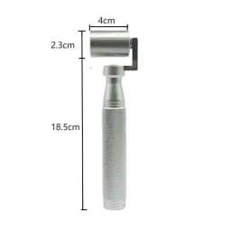 34/40mm Steel Flat Roller Wallpaper Edge Seam Roller DIY Metal Flat Pressure Roller Smoothing Tool Hand Construction Tools