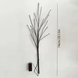 Christmas 50LED White Birch Branch Lights Battery Operated Fairy Twig Lamp for Xmas Wedding Home Party Table Decoration