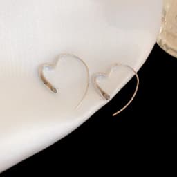 2023 New Fashion Trend Unique Design Elegant Exquisite Light Luxury Love Earrings For Women Jewelry Wedding Party Premium Gift
