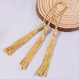 30pcs 13cm Hanging Rope Polyester Tassel Fringe Soft Flossy Tassel For DIY Bookmark Keychain Pendants Jewelry Making Accessories