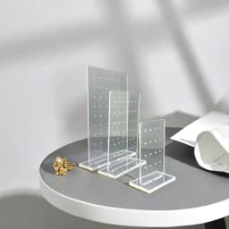 Acrylic 16-36-48 Holes Portable Earrings Ear Studs Holder Jewelry Display Stand  Earring Showcase Storage Rack Organizer Box