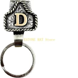 Western Metal Keychain Key Holder For Belt Quick Release Keychain Clip With Personalizing Design For Men Accessories