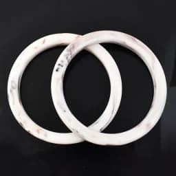 2/4Pcs 9cm Amber Plastic Bag Handle Acrylic O Ring Purse Frame Women Handbag Woven-bag Replace Handles DIY Bags Accessories