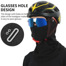 Winter Warm Cycling Mask Breathable Thermal Biking Mask Windproof Motorcycle Helmet Balaclava Neck Cover Men Women Ski Mask