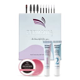 PERMANIA New Eyelash Lift Kit Brow Lamination Kit Easy to Apply for Fuller Thicker Instant Lifting & Curling Lash Lifting Tool
